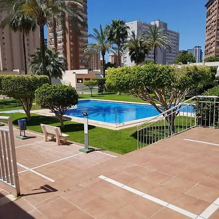 Apto En Gemelos 20 Piscina Y Parking Playa Levante Appartement Benidorm